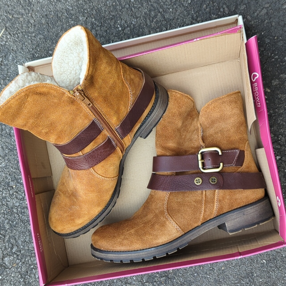 Naturalizer Faux Fur Booties for Women